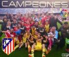 Атлетико Мадрид, Чемпион испанской футбольной лиги 2013-2014